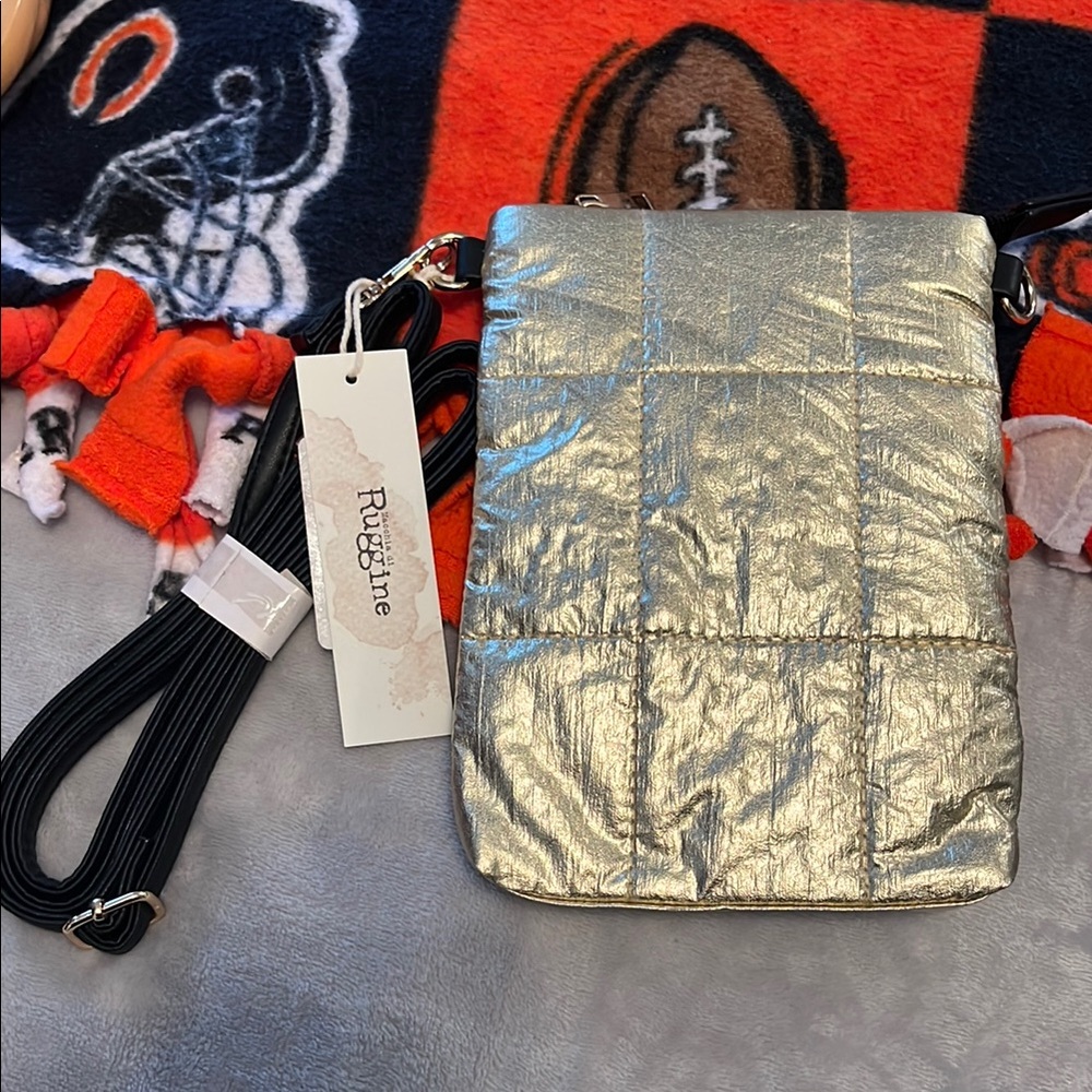 Gold Crossbody Bag NWT